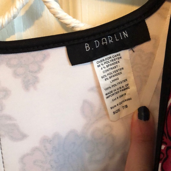 B. Darlin semi formal, floral dress - Picture 3 of 3